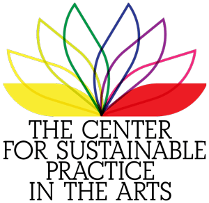 The Center for Sustainable Practice in the Arts logo