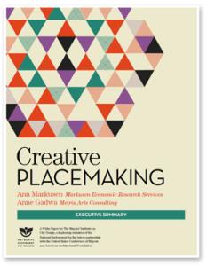 The cover of Creative Placemaking