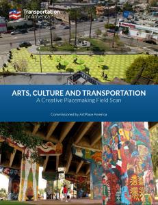 Arts, Culture and Transportation cover
