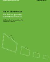 The Art of Innovation: How Fine Arts Graduates Contribute to Innovation cover