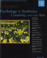 Psychology of Aesthetics, Creativity, and the Arts featuring an image of people at a dance hall mingling.