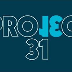 Project 31 logo written and in light blue